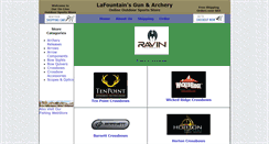Desktop Screenshot of lafountainsonline.com